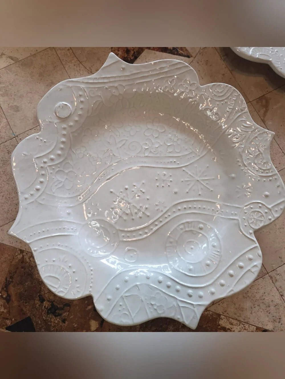 Mud Kiln 4 Dinner Plates Set Of 3